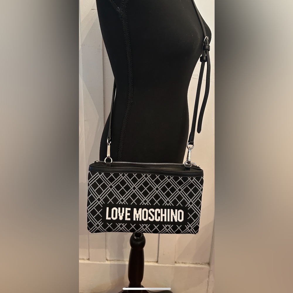 ❤️ NEW Love Moschino Fabric Crossbody Purse